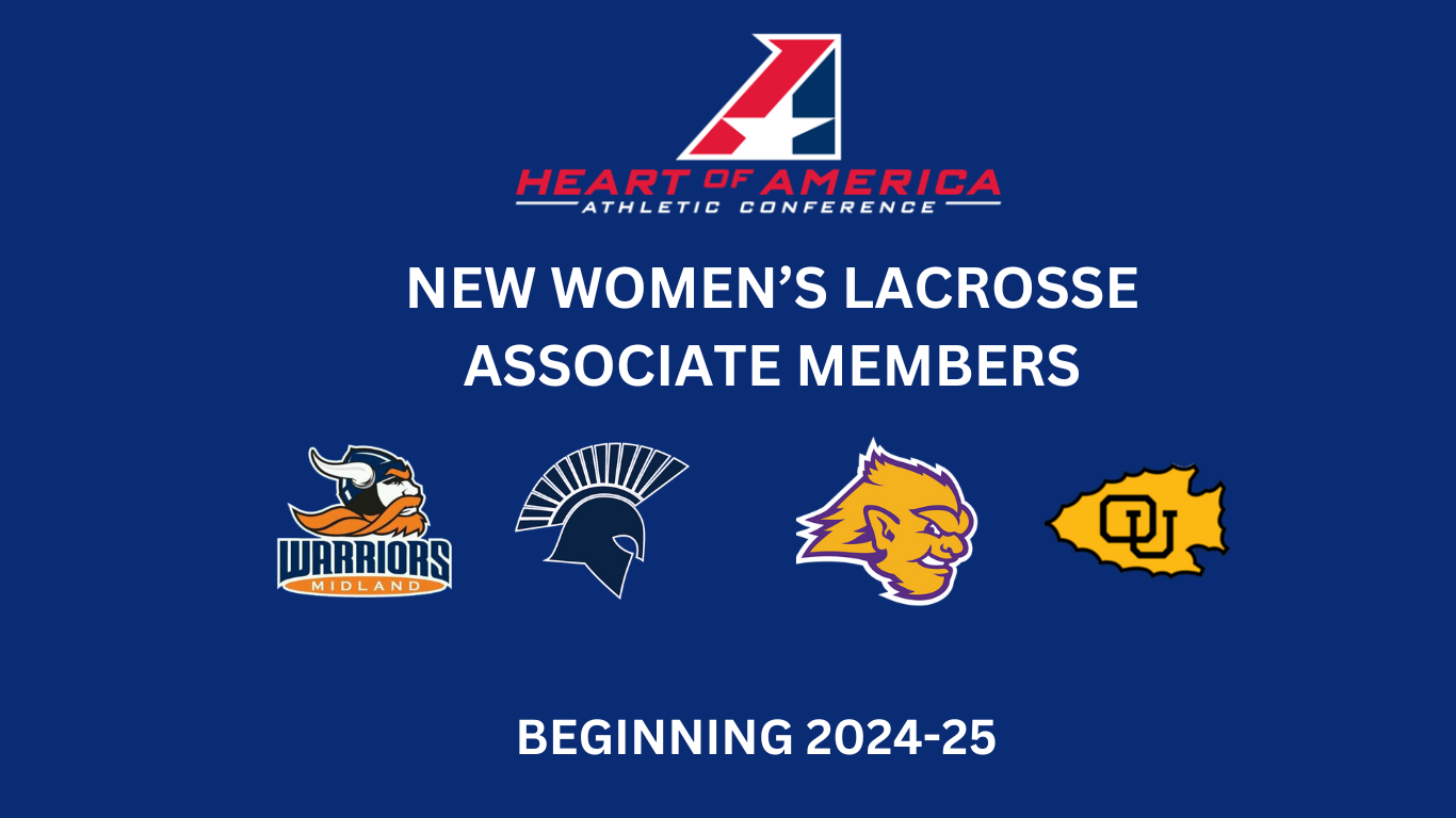 Heart of America Athletic Conference Welcomes Four New Women's Lacrosse Associate Members beginning in 2024-25 Season