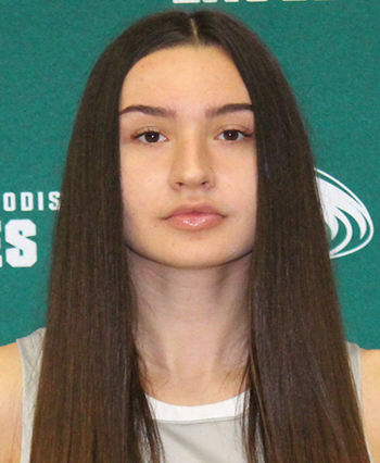 Daryna Bachkarova, Women's Basketball - Player of the Week (CMU)