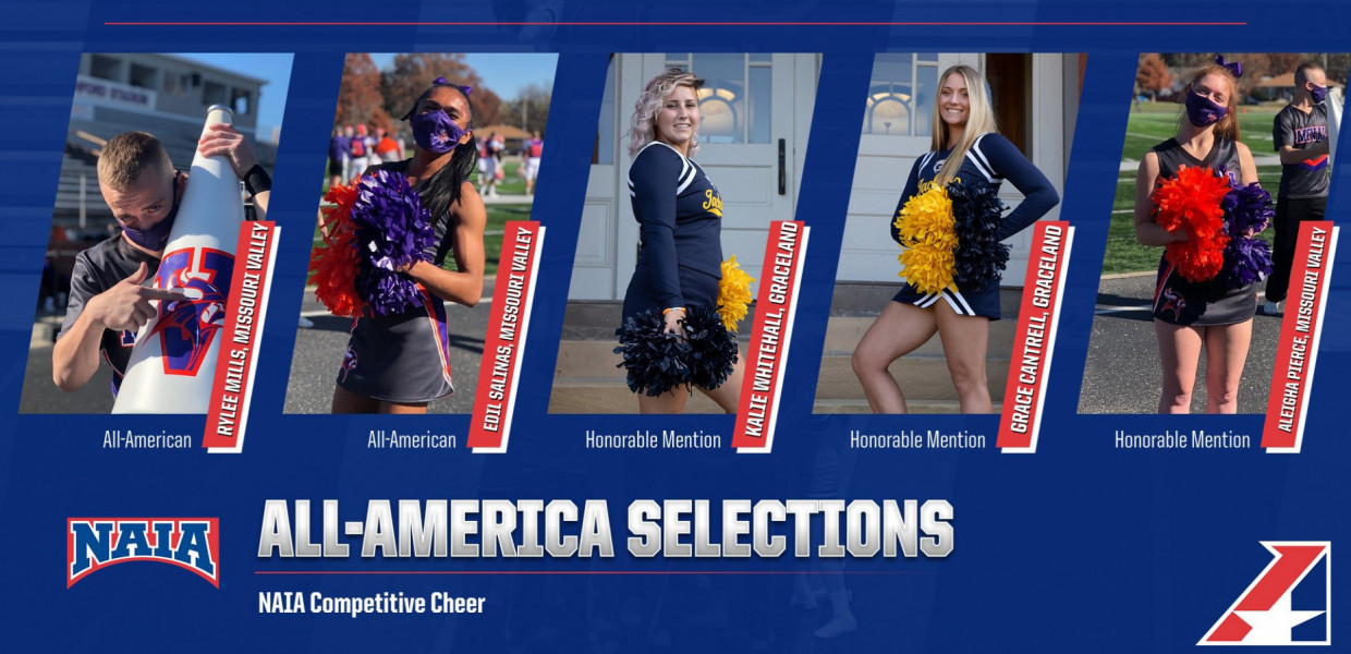 #HeartCheer Places Five on NAIA All-America Teams