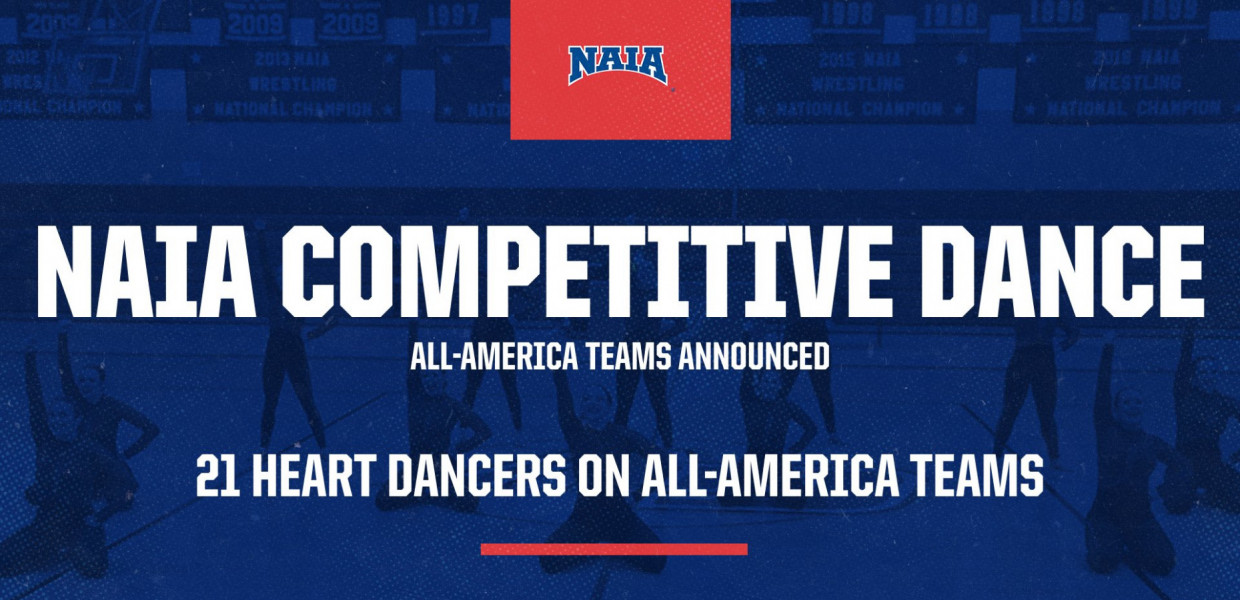 #HeartDance Notches 22 Athletes on NAIA All-America Teams