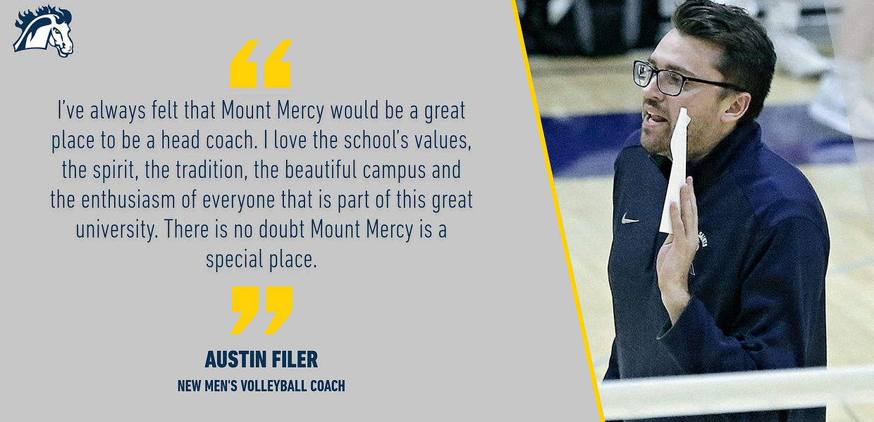 Filer named to Mount Mercy men's volleyball post