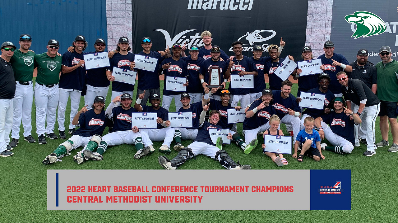 Central Methodist Earns Back-to-Back Heart Baseball Conference Tournament Titles