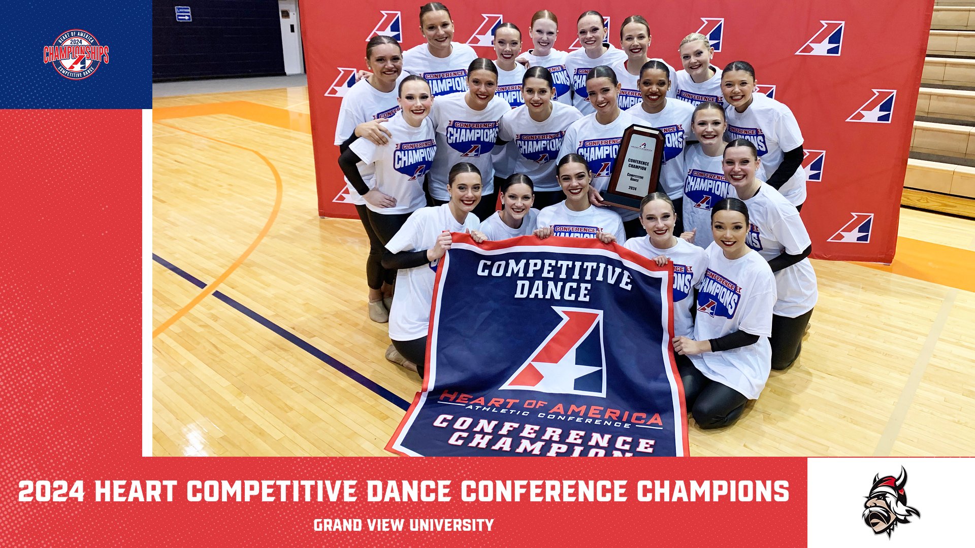 Grand View Wins 2024 Heart Competitive Dance Conference Championship