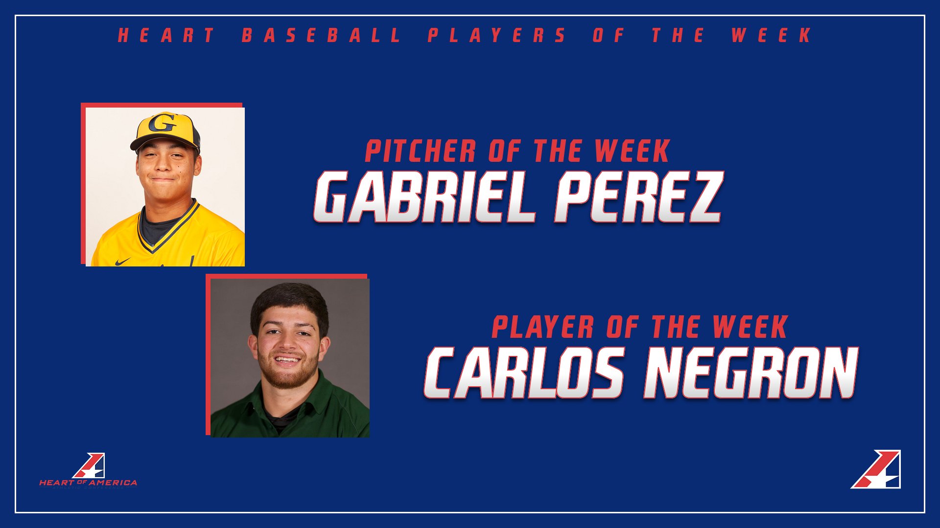 First Heart Baseball Weekly Awards of 2024 Announced