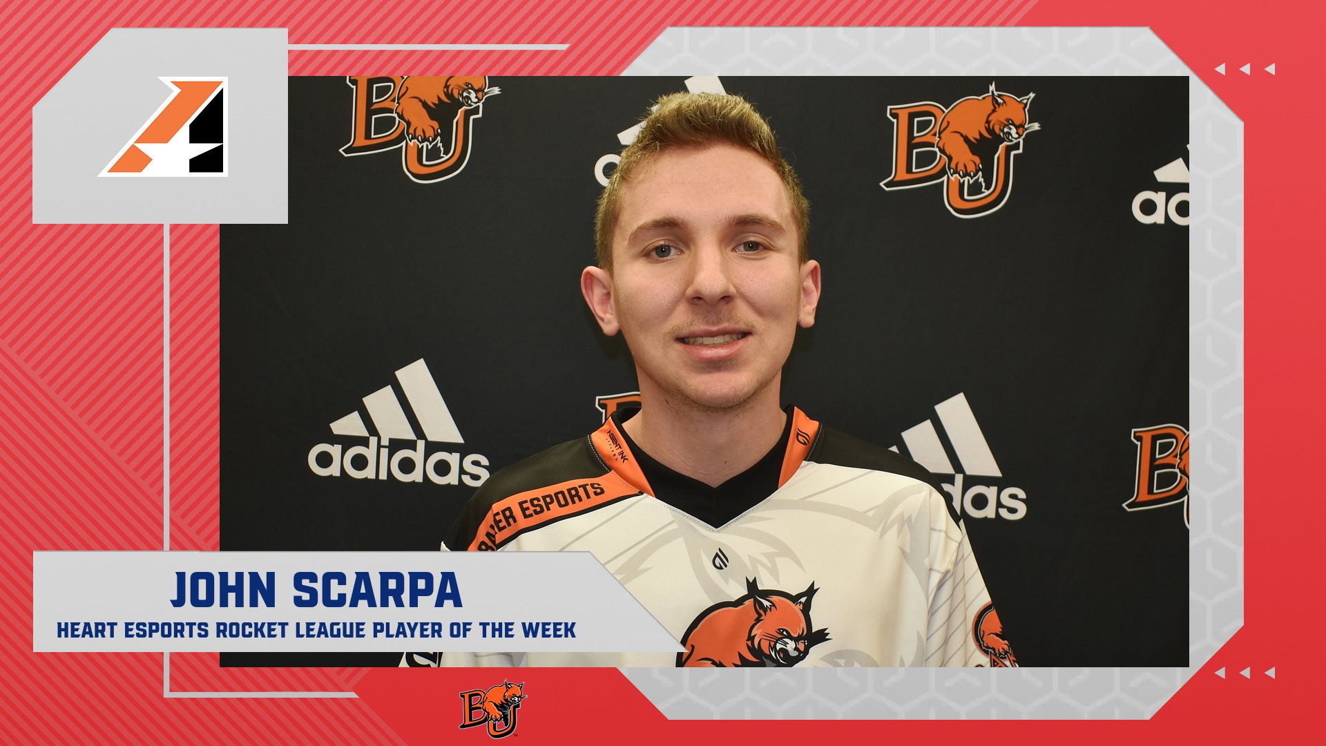 John Scarpa of Baker University Earns Final Heart Esports Rocket League Player of the Week of 2024