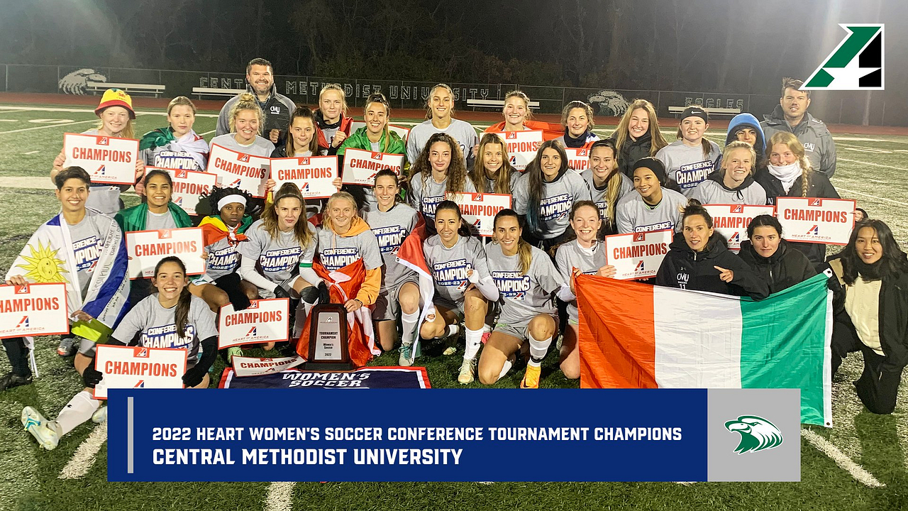 No. 1 Central Methodist Wins Fourth-Straight Heart Women’s Soccer Conference Tournament Title