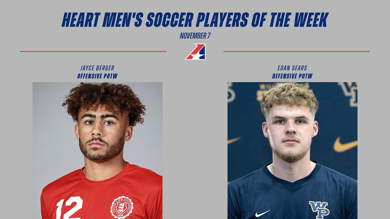 Final Heart Men&rsquo;s Soccer Players of the Week of 2022 Announced