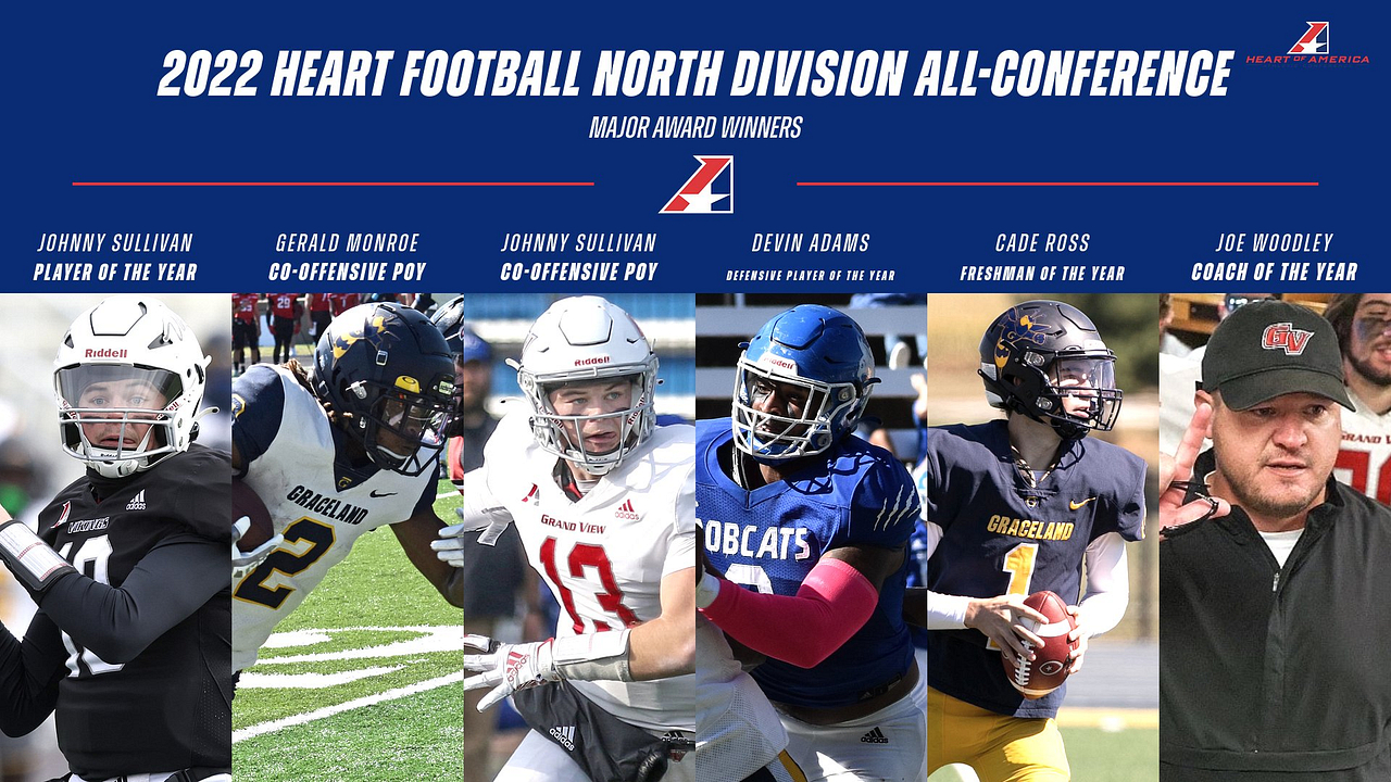 2022 Heart North Football All-Conference Teams Announced