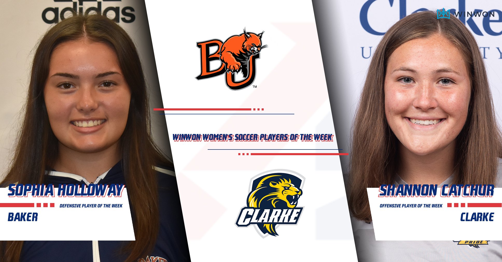 WinWon Women's Soccer Players of the Week - August 28