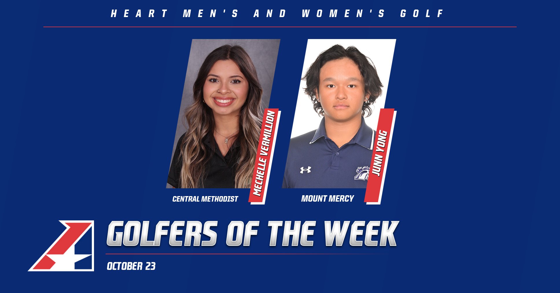 Vermillion, Yong, Selected Heart Golfers of the Week