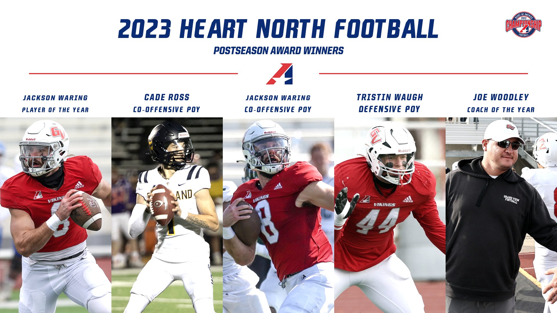 2023 Heart North Football All-Conference Selections Announced