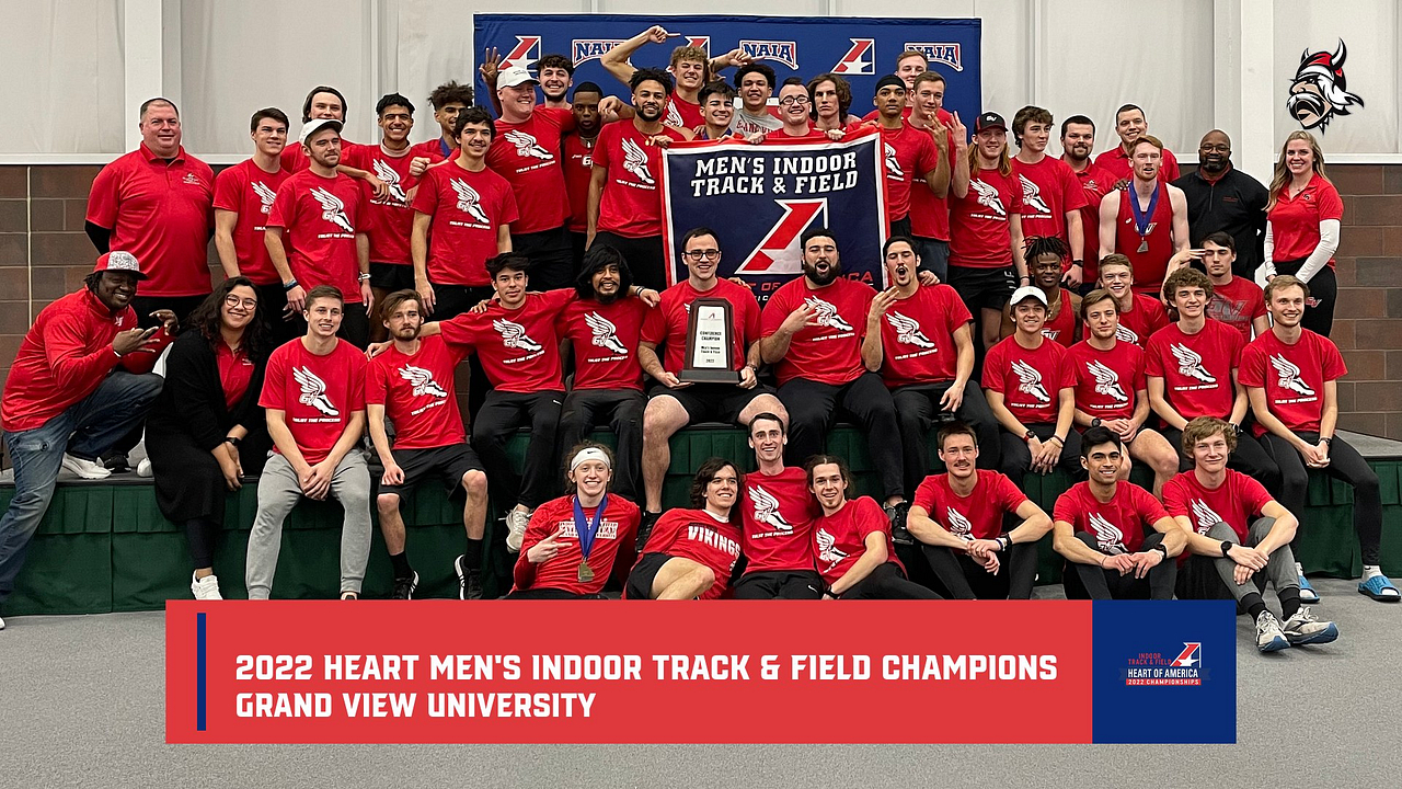 Grand View Captures Third-Straight Heart Men&rsquo;s Indoor Track &amp; Field Title