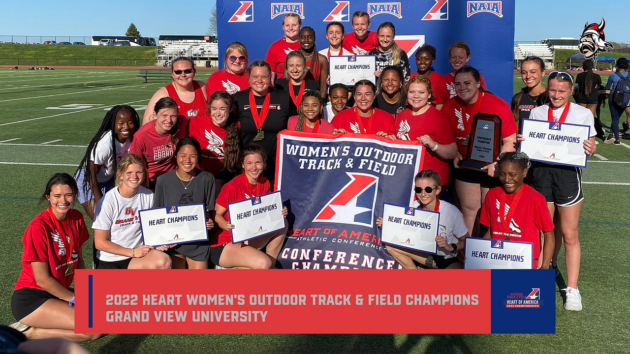 Grand View Wins Back-to-Back Heart Women’s Outdoor Track & Field Conference Championships