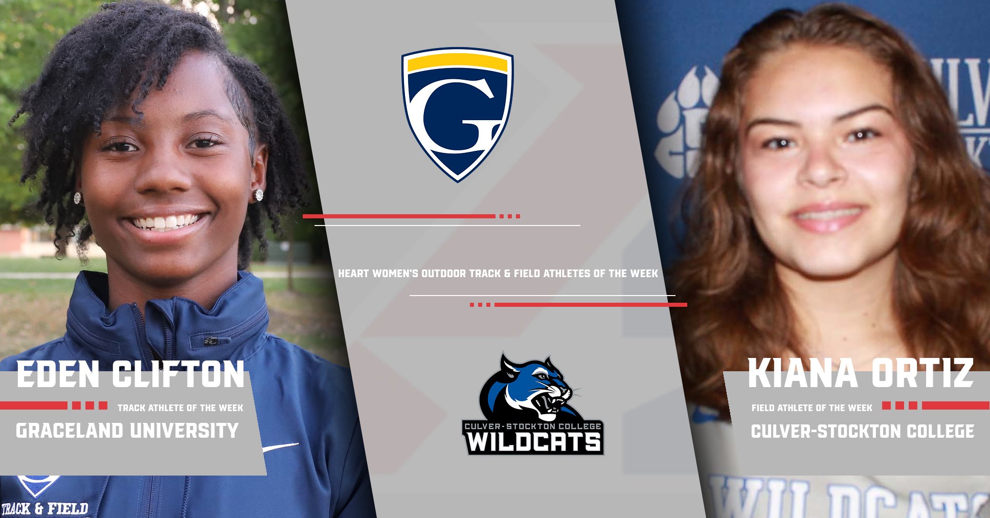 Heart Women’s Outdoor Track & Field Athletes of the Week – March 27