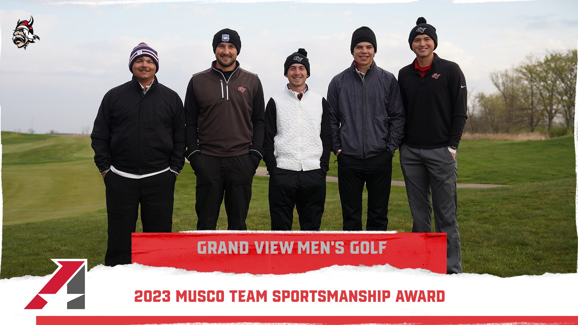 Grand View University Men’s Golf Earns 2023 Musco Team Sportsmanship Award