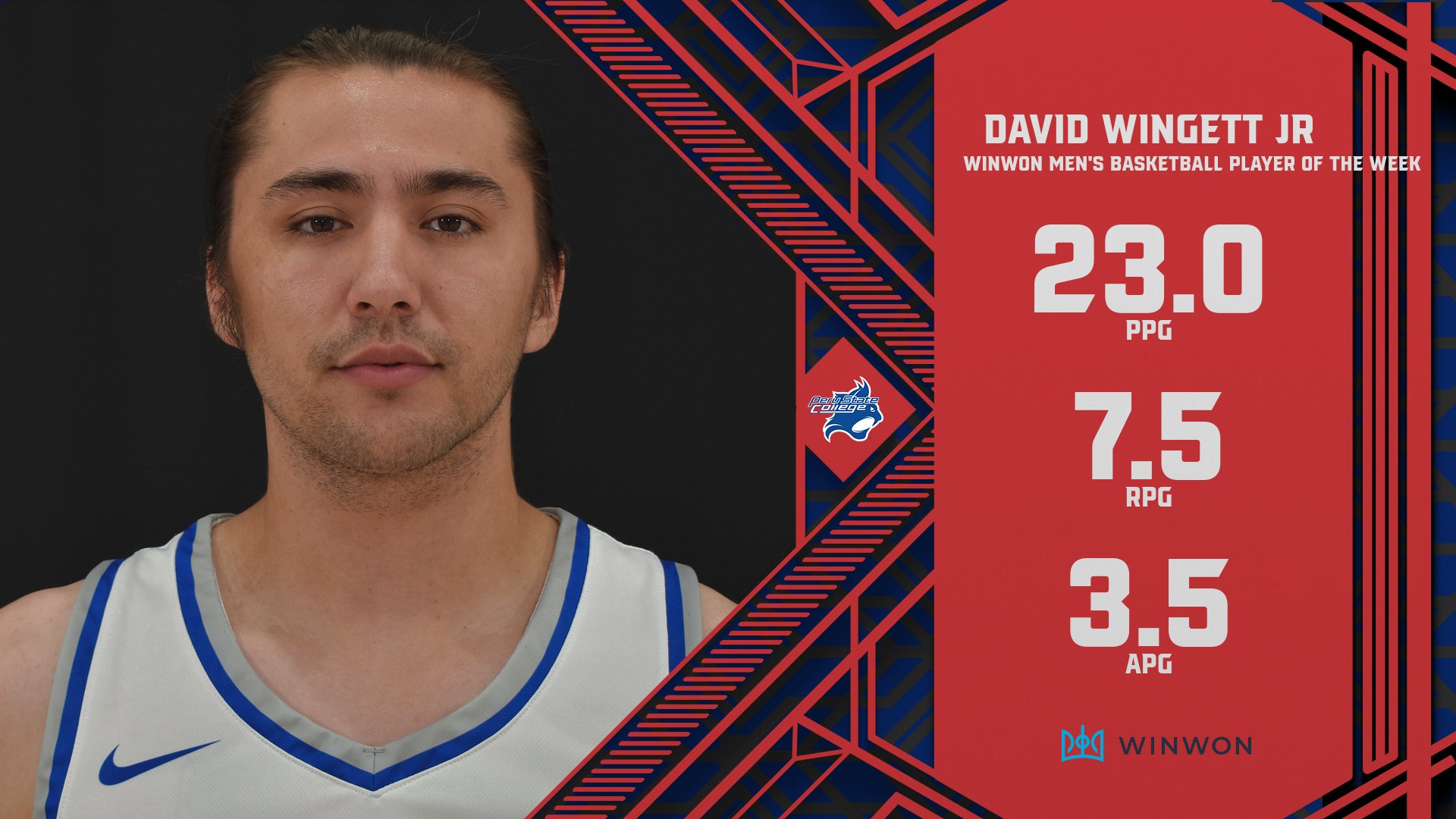 Peru State’s Wingett Jr. Selected WinWon Men’s Basketball Player of the Week
