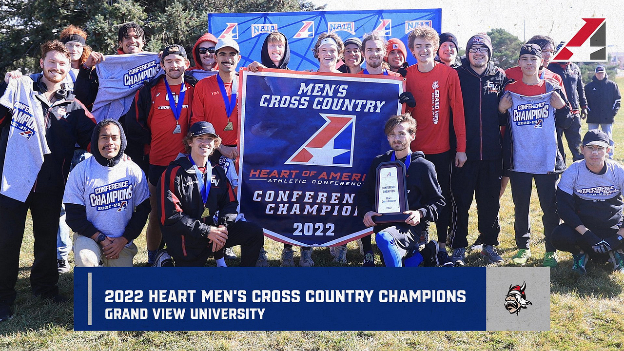 Grand View Wins Second-Straight Heart Men’s Cross Country Championship