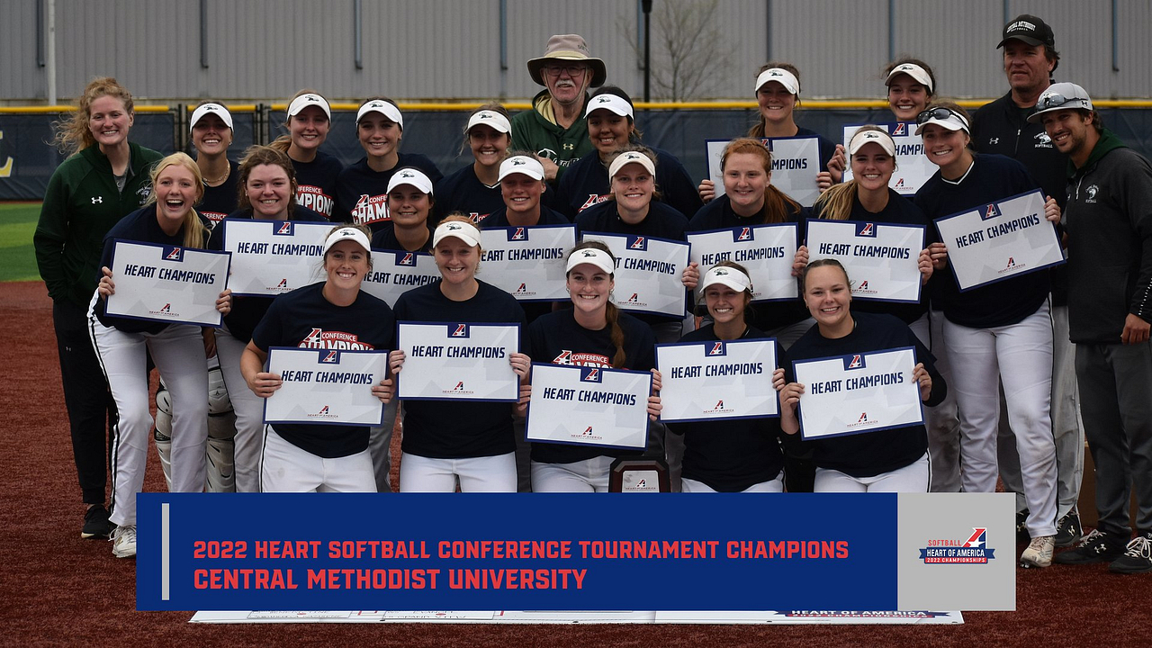 Central Methodist Wins 2022 Heart Softball Conference Tournament Championship