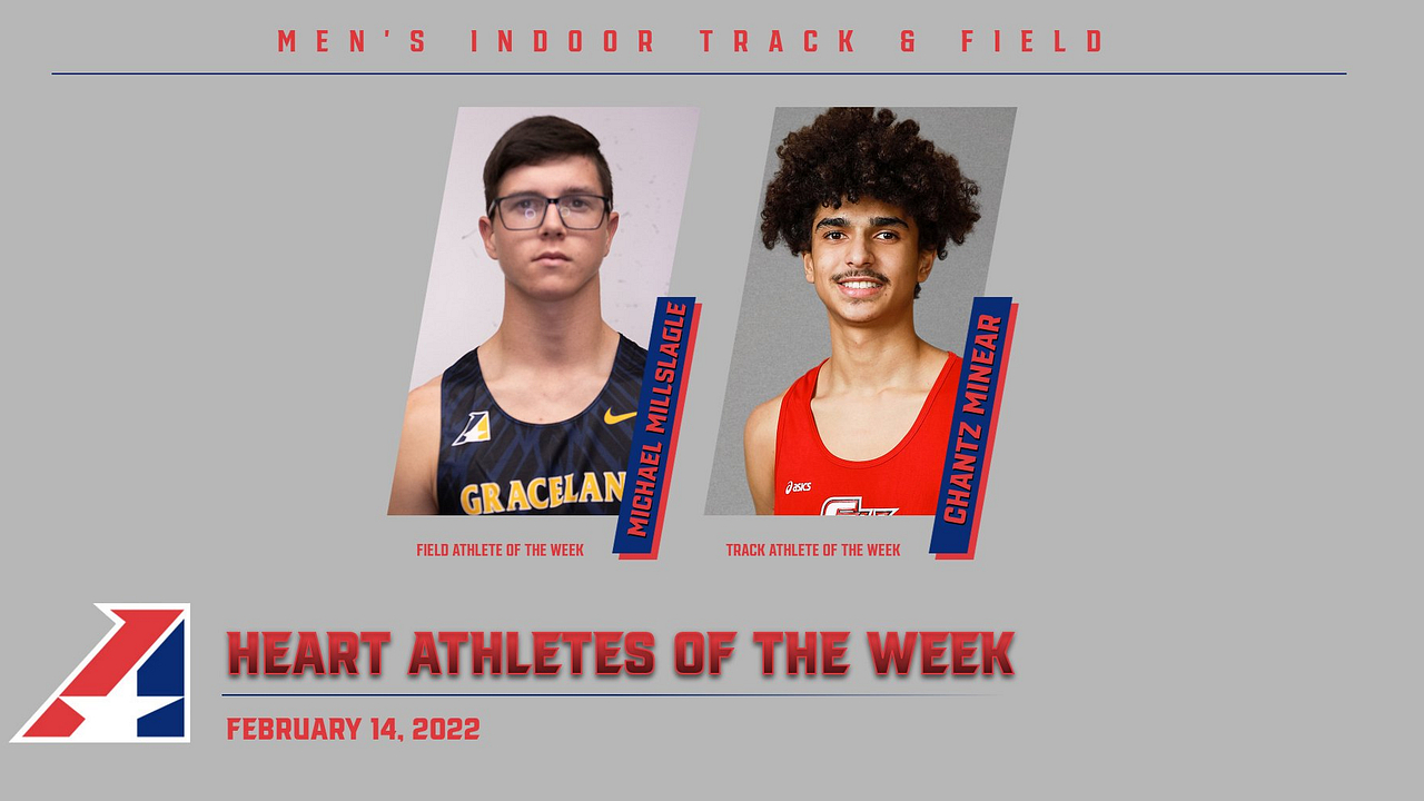 Repeat Winners Highlight Heart Men&rsquo;s Indoor Track Weekly Awards