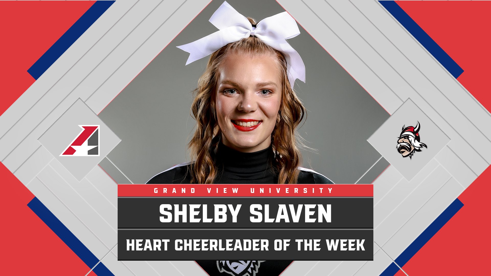 Grand View’s Shelby Slaven Named Heart Cheerleader of the Week
