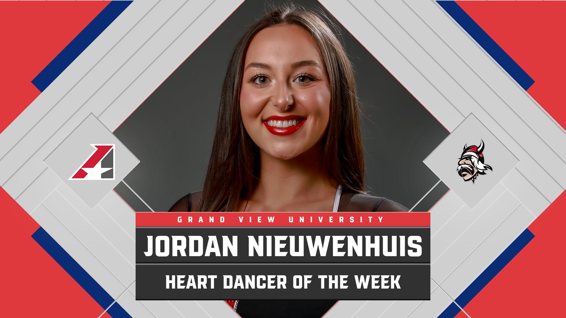 Grand View’s Jordan Nieuwenhuis Collects Heart Dancer of the Week