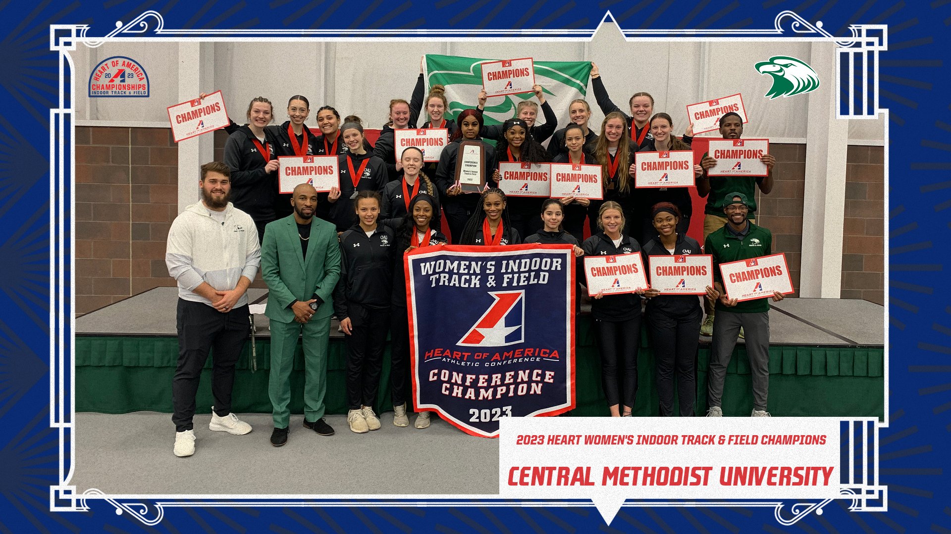 Central Methodist Earns Second-Straight Heart Women’s Indoor Track & Field Conference Championship