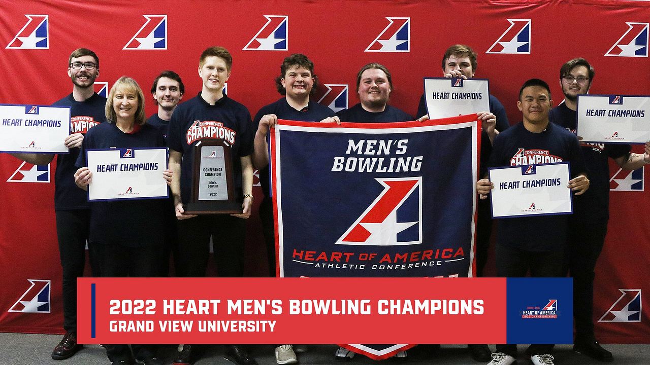 Grand View Wins Second Heart Men’s Bowling Championship