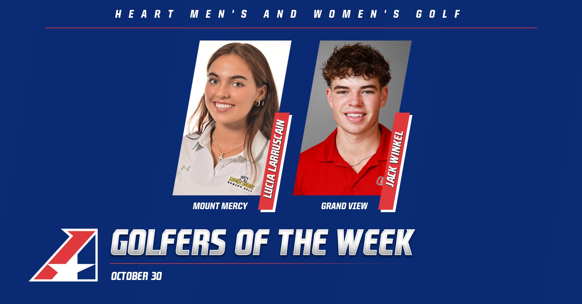 Final Heart Golfer of the Week Awards of the Fall Season Announced
