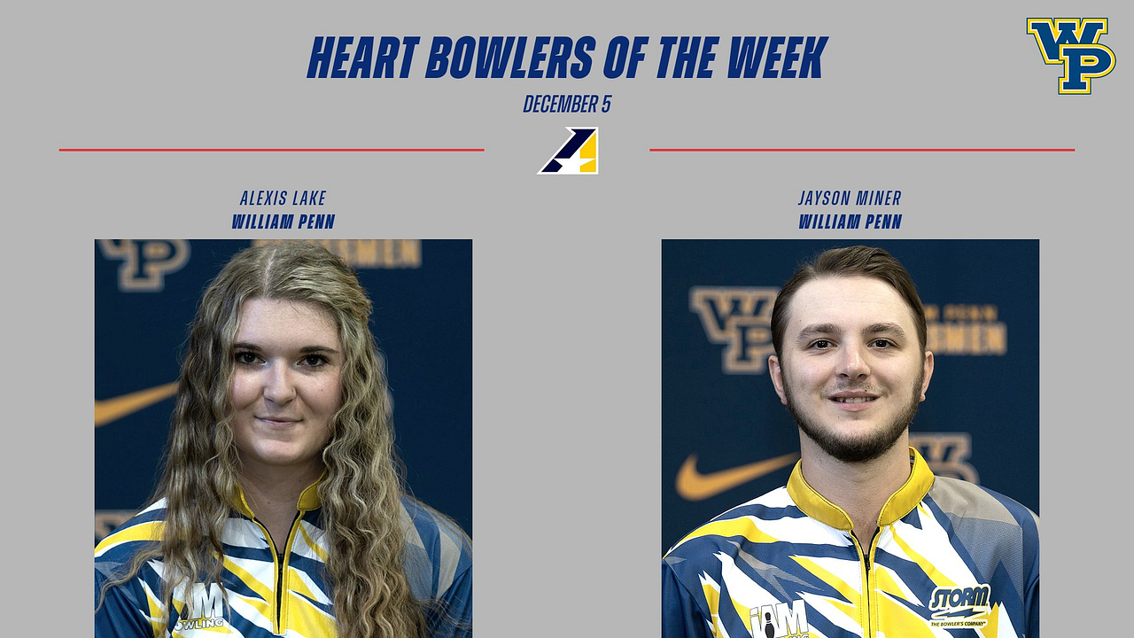 William Penn Sweeps Heart Bowler of the Week Awards