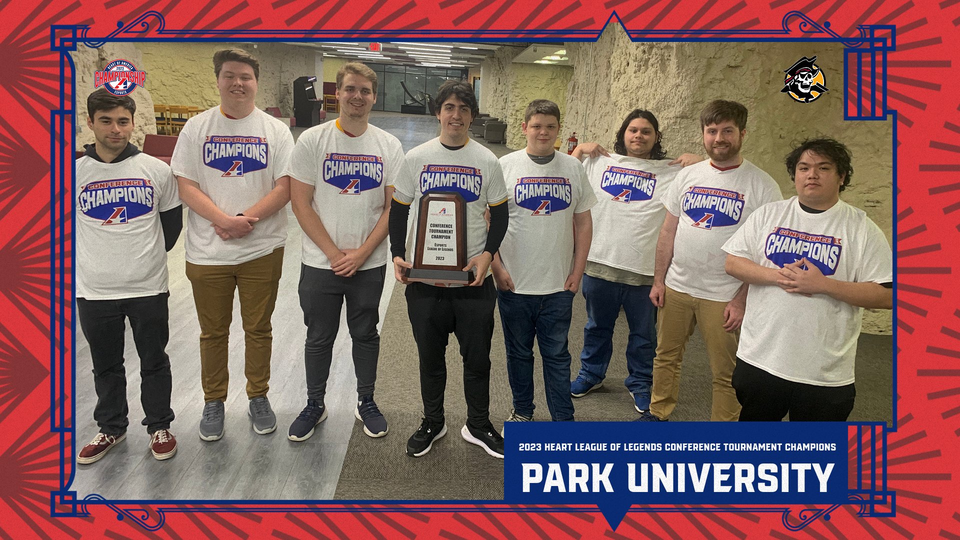No. 4 Park University Wins First-Ever Heart Esports League of Legends Conference Tournament