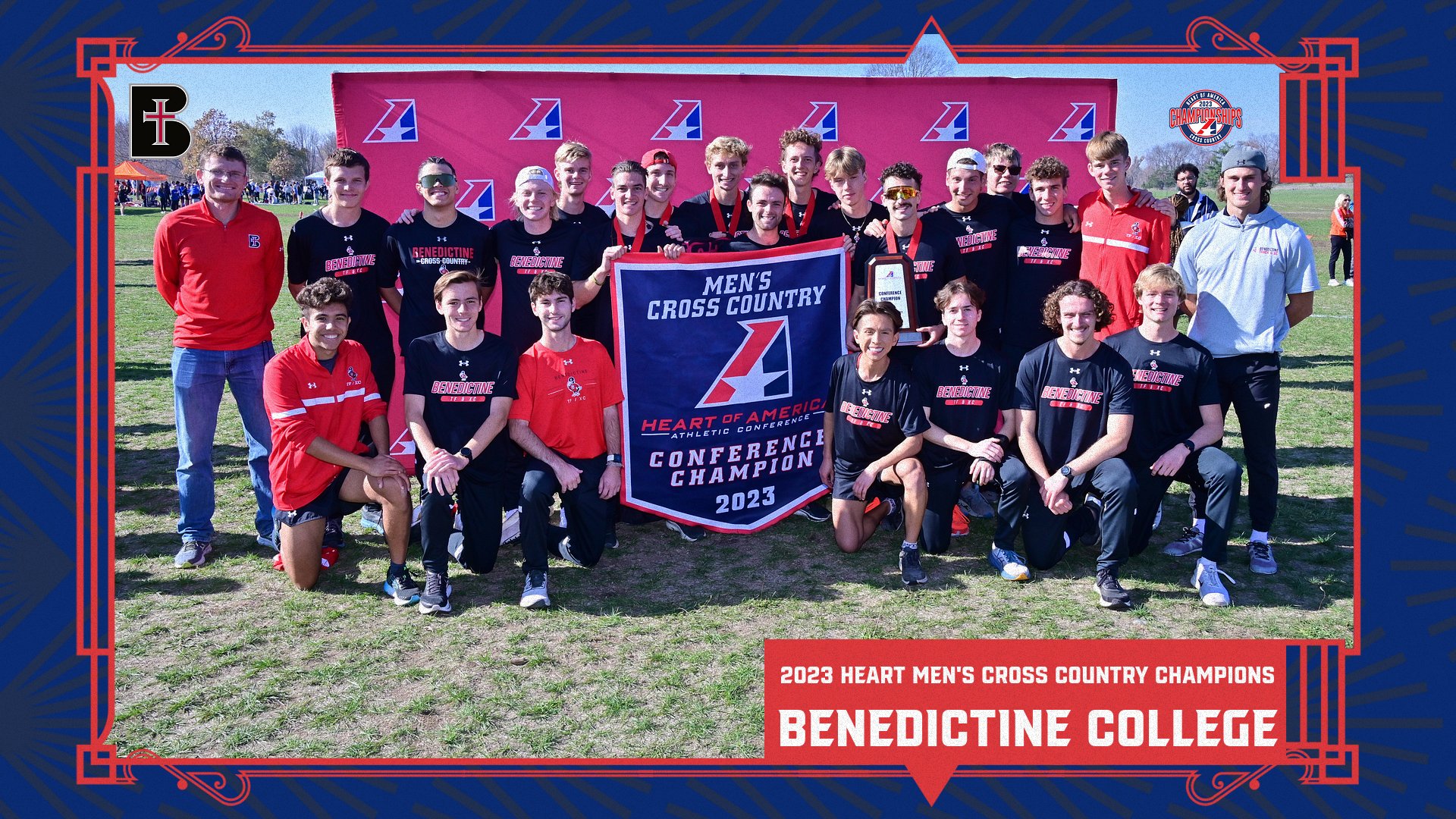 Benedictine Men&rsquo;s Cross Country Wins Heart Cross Country Championship