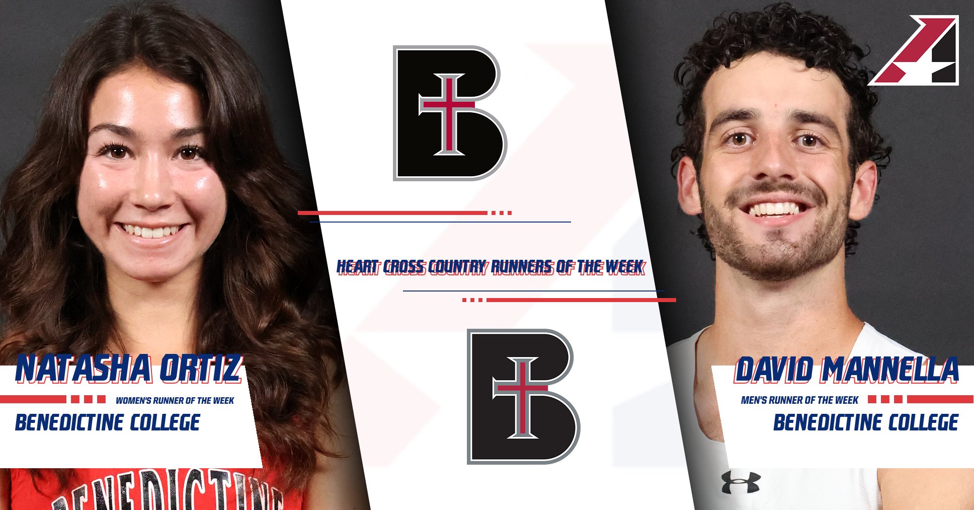Benedictine College Sweeps First Heart Cross Country Runners of the Week of 2023