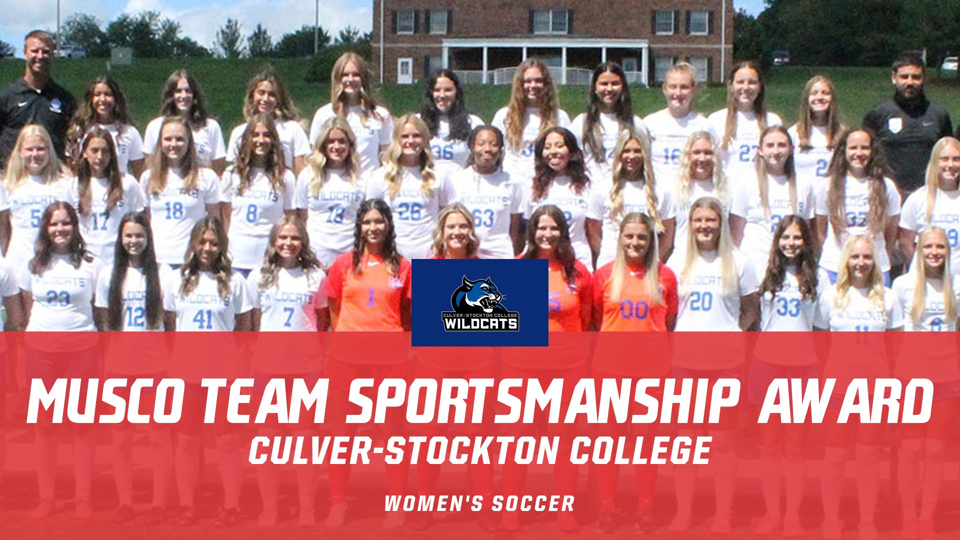 For the Second-Straight Year, Culver-Stockton College Earns Musco Team Sportsmanship Award