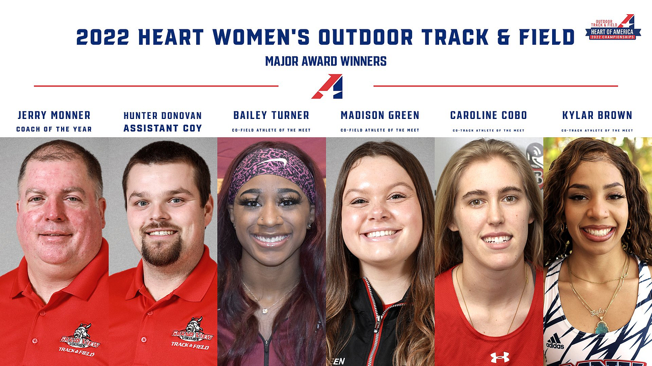 2022 Heart Women&rsquo;s Outdoor Track &amp; Field Postseason Awards Announced