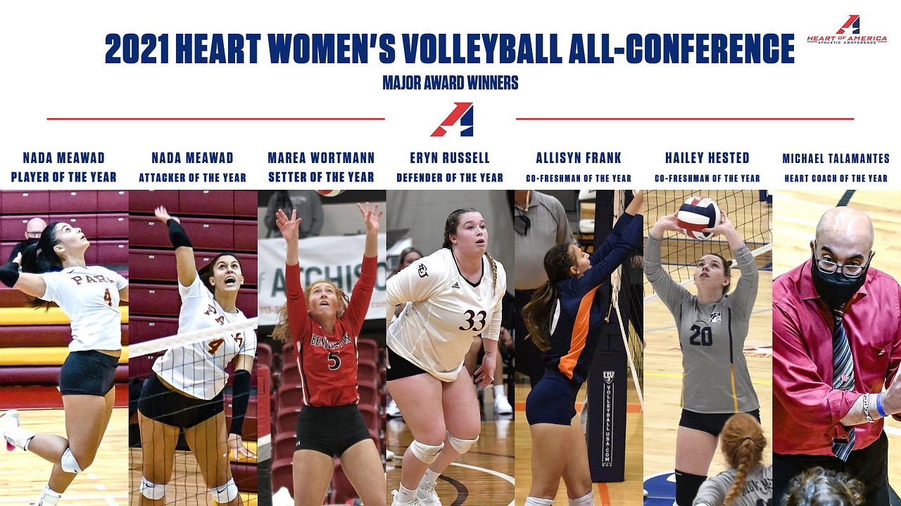 2021 Heart Women’s Volleyball All-Conference Teams Announced