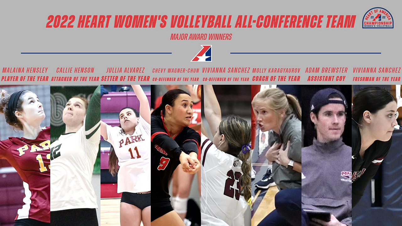 2022 Heart Women’s Volleyball All-Conference Teams Announced