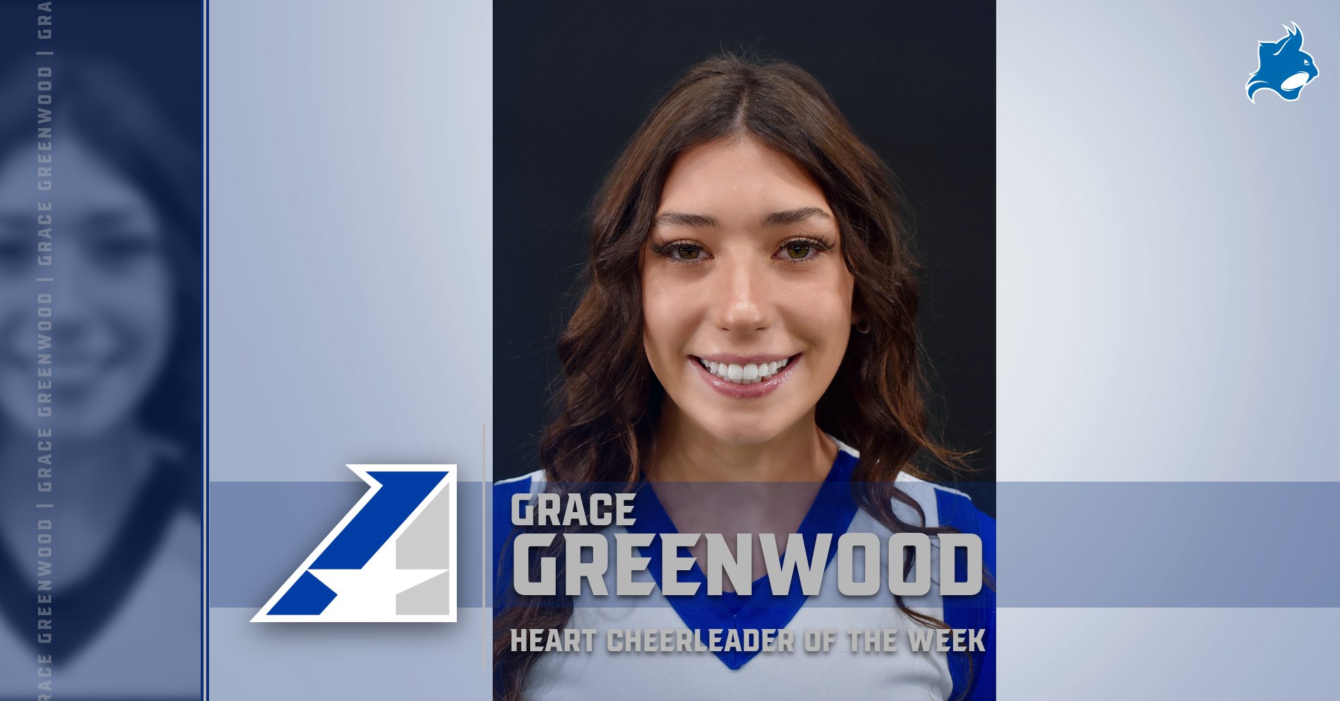 Peru State&rsquo;s Grace Greenwood Selected Heart Cheerleader of the Week