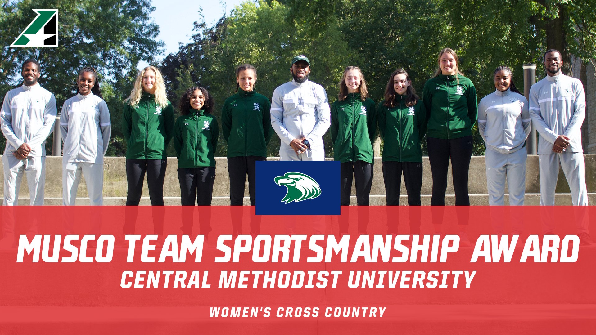 Central Methodist University Women’s Cross Country Selected for Musco Team Sportsmanship Award